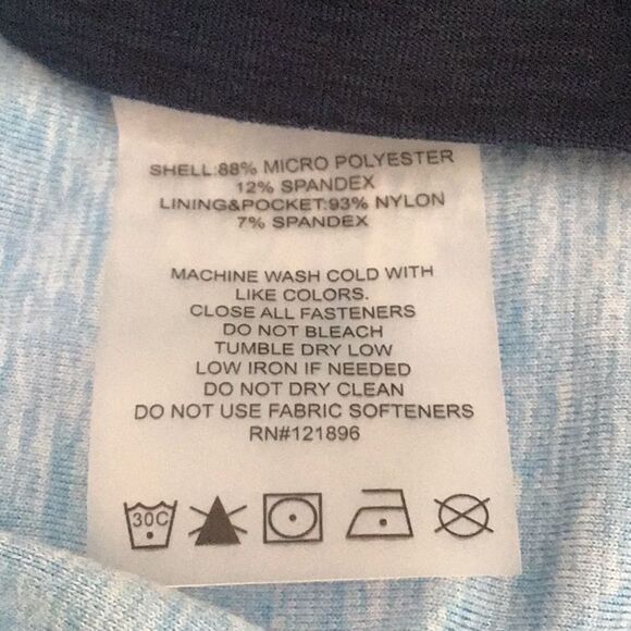 Title Nine Double Down Navy Light Blue Athletic Golf Tennis Sporty Tank Dress - Picture 16 of 16